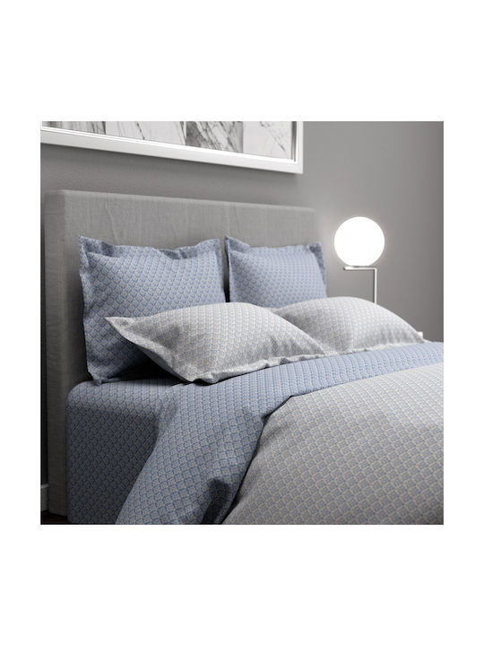 Charalambidis Textiles Kissenbezug-Set Blue 52x72cm.