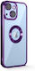 Magsafe Back Cover Silicon Violet (iPhone 13) OEM
