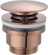 Imex Pop Up Ventil Spülbecken Rose Gold