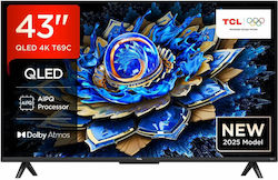 TCL Smart 43" 4K QLED T69C (2025) TCL Smart 43" 4K QLED T69C (2025)
