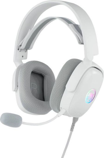 Gamiac HS71 Over Ear Gaming Headset with Connection 3.5mm White
