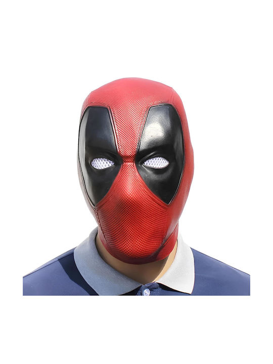 Masca Față Deadpool Costum Cosplay – Masca de Carnaval Elastica Din Pânză Costum Supererou Deadpool