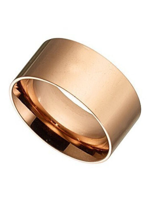 Graloro Ring Small Wedding Band made of Steel Gold Plated
