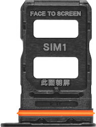 Clappio Dual Nano Sim Ersatzschublade Xiaomi 14 Ultra Schwarze