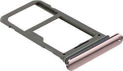 Clappio Nano SIM/SD-Kartenhalter Samsung Galaxy S7 Edge Micro-SD Slot Rose Gold
