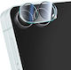 Imak Tempered Glass Galaxy Z Flip 7 Camera Anti-Shock Anti-Scratch Transparent Black Mobile Camera Protector
