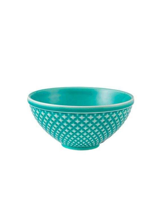 Bordallo Pinheiro Serving Bowl Round Ceramic Green