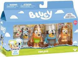Bluey Jucărie Miniatură Bluey pentru 3+ Ani