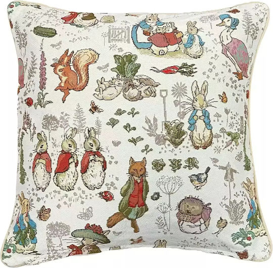Signare Christmas Decorative Square Pillowcase 45x45cm