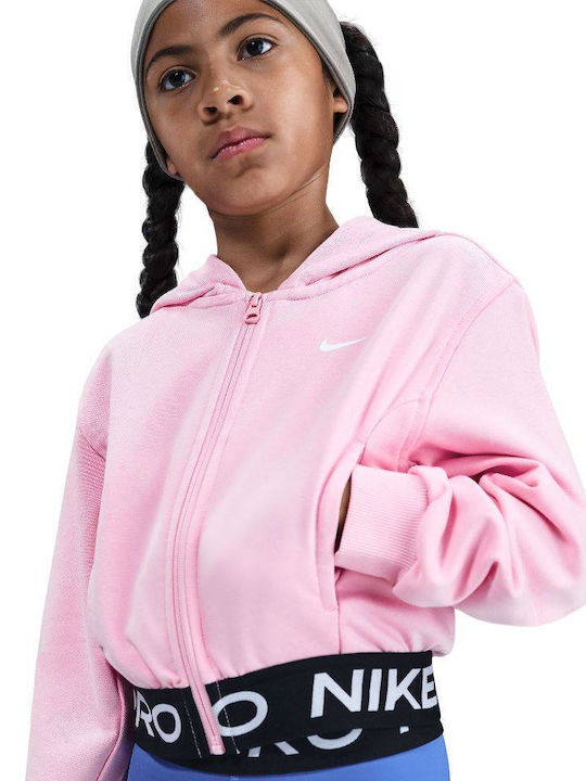 Nike Αθλητική Παιδική Ζακέτα Φούτερ Dri-Fit με ...