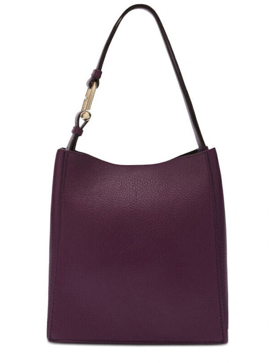 Nuvola S Leather Women's Bag Shoulder Chianti