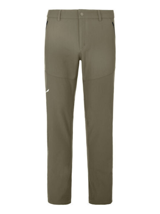 Salewa Dolomia Men's Long Hiking Trousers Khaki