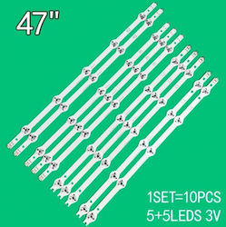 Panasonic Tx-47as650e Set of 10pcs Led 47" V14 Slim Panasonic Tx-47as650e Set of 10pcs Led 47" V14 Slim