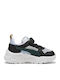 Trinity Kinder Sneakers mit Klettverschluss Schwarz