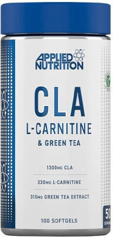 Applied Nutrition Cla L-Carnitine & Green Tea with CLA 100 softgels