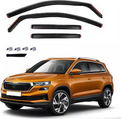 Σετ Ανεμοθραύστες Μπροστινοί και Πίσω για Skoda Karoq 2021+ 4τμχ VETRBR0078