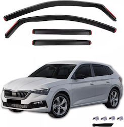 Σετ Ανεμοθραύστες Μπροστινοί και Πίσω για Skoda Scala 2019+ 4τμχ VETRBR0082 Σετ Ανεμοθραύστες Μπροστινοί και Πίσω για Skoda Scala 2019+ 4τμχ VETRBR0082