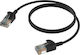 Procab U/UTP Cat.6a (Gigabit) Мрежов Кабел Ethernet 0.15м Черен