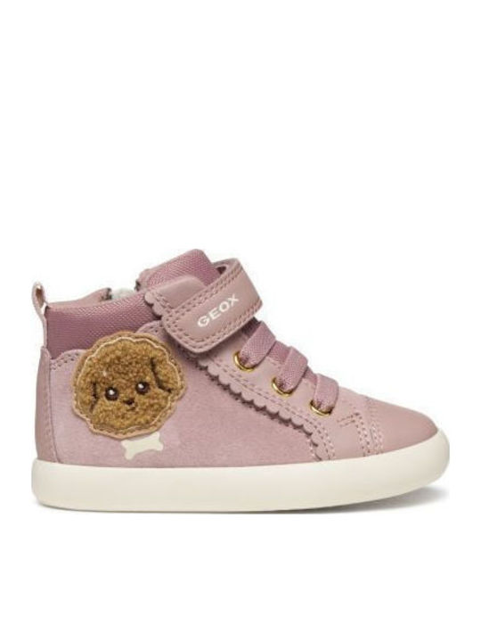 Geox Sneaker Δερμάτινα Μποτάκια