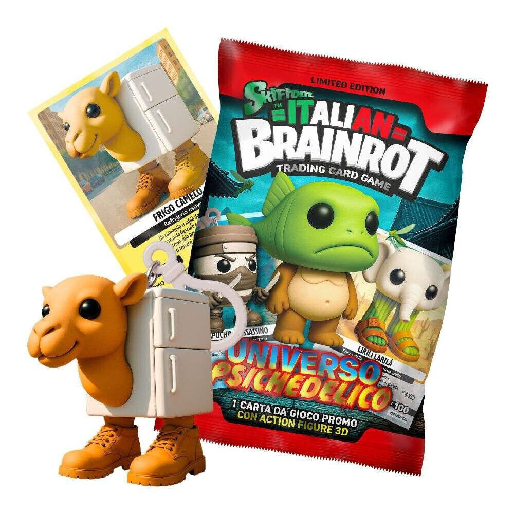 Skifidol Italian Brainrot Trading Card Game Plic 1 3d Cuties