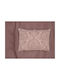 Dimcol Άρτεμις Μαξιλαροθήκη με Φάσα Dusty Rose 50x70εκ.
