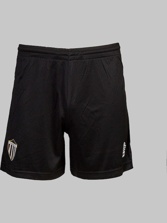 Kinder-Shorts/Bermudas Stoff Schwarz