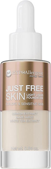 Bell Just Free Skin Light Liquid Foundation No 01 Light 24.8ml