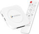 H96 Max TV-Box H96 8K UHD mit WiFi USB 2.0 2GB RAM und 16GB Speicherplatz mit Betriebssystem Android und Google Assistant