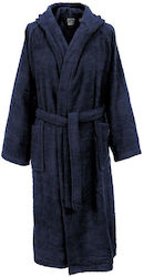 Dimcol 3010 Μπουρνούζι με Κουκούλα Navy Blue 420gr/m²