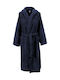 Dimcol 3010 Bathrobe with Hood Navy Blue 420gr/m²
