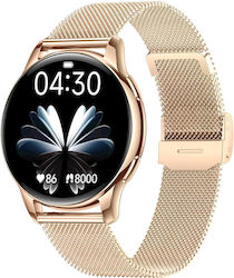 Microwear Y11 Smartwatch (Gold Steel)