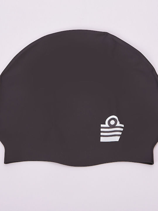 Admiral Badekappe Für Schwimmen Silikon Schwarze