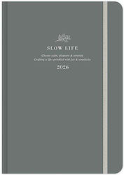 Adbook Agenda Zilnică 14x21 Slow Life 16 Antracit 2026