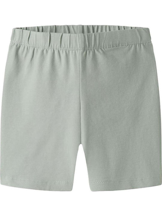 Name It Kids Legging Cycling Short Aqua Gray