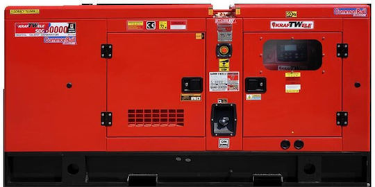 Kraftwele Generatoare silențioase Generator Petrol cu Putere Maximă 80kVA Remorcă cu sistem Common Rail