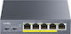 Cudy CUDY-GS105P v1 Unmanaged L2 PoE+ Switch με 5 Θύρες Gigabit (1Gbps) Ethernet