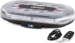 Amio Φαρος Στρομπο Μπαρα R65 R10 12/24v 26w Led Πορτοκαλι 10 Χρησεων Μαγνητικη Βαση 326x186x63mm Αμιο 1 Τεμ 04369/am Amio Φαρος Στρομπο Μπαρα R65 R10 12/24v 26w Led Πορτοκαλι 10 Χρησεων Μαγνητικη Βαση 326x186x63mm Αμιο 1 Τεμ 04369/am