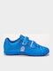 Kids Soccer Cleats with Turf Blue