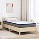 vidaXL Topper Single Spumă 100x200x6buc