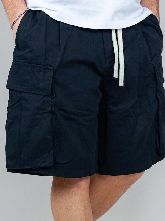 Gianni Lupo Ανδρική Βερμούδα Cargo Black