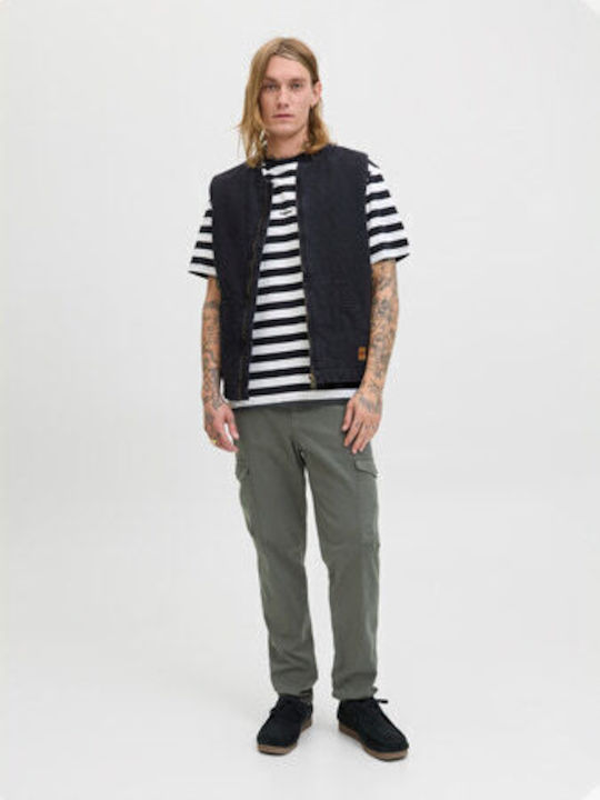 Jack & Jones Παντελόνι Cargo Χακί