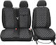 2+1 Autositzbezüge Mercedes Sprinter 2006+ Sitzbezüge Mercedes Sprinter 2006+ Blaue Nähte