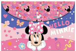 Envelope File Folder with Button A4 Minnie Envelope File Folder with Button A4 Minnie