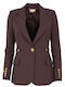 Elisabetta Franchi Women's Blazer Bordeaux