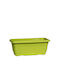 Viomes Tepakota Planter Box Plastic Green/yellow 45x21x18cm.