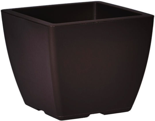 Vaze Pentru Plante Tetp Linea 2lt-15x15x12 5h Cm-Bronz