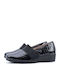 Δερμάτινα Γυναικεία Loafers σε Μαύρο Χρώμα