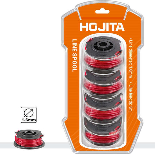 Hojita Hjng1602 Trimmer Head 1.6mm Set of 4 Pieces