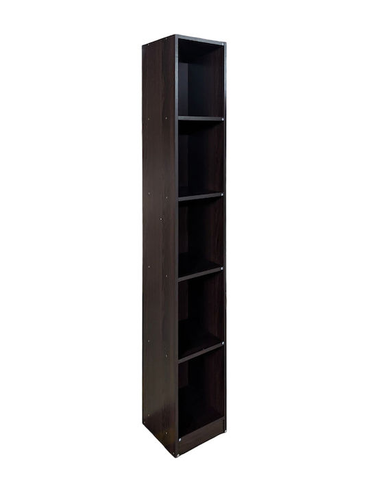 Βιβλιοθήκη Eliot 5s Wenge 30x30x180εκ.