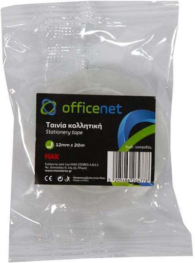 Officenet Bandă Adezivă Crystal Clear 1.2cmx20m